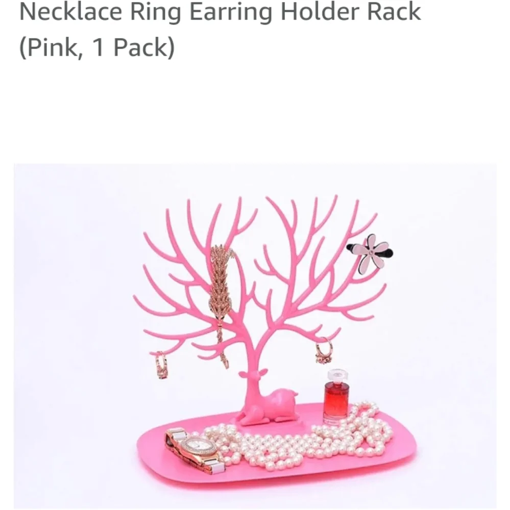 2 Deer Jewelry Display